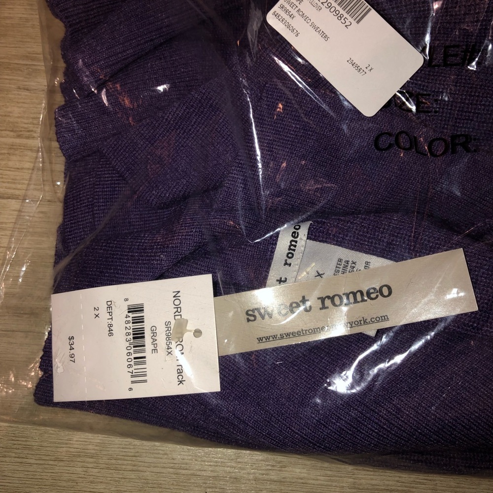 Sweet Romeo Collared Pullover - Picture 5 of 6